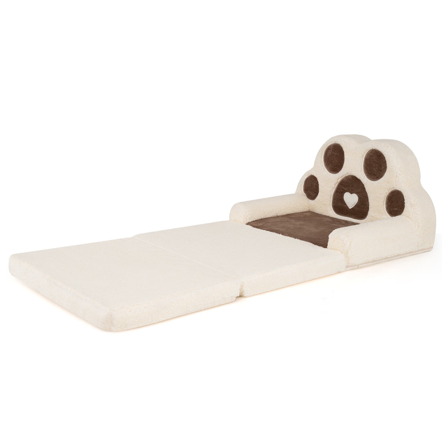 Convertible Kids Sofa to Lounger with Removable Cover