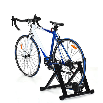 Folding Indoor Bike Trainer Stand for 26-28 Inch Wheels