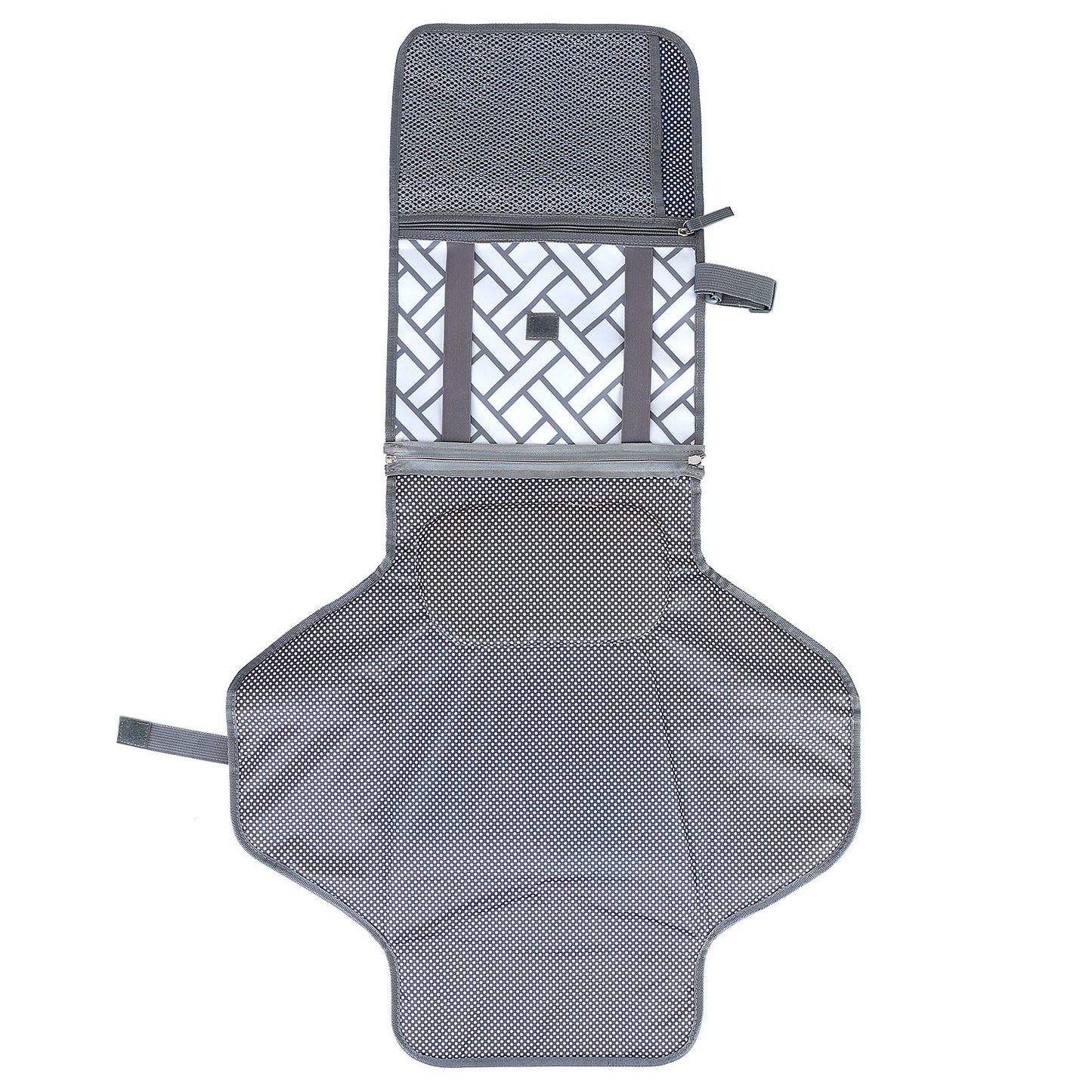 Portable Diaper Changing Pad with Storage Pockets