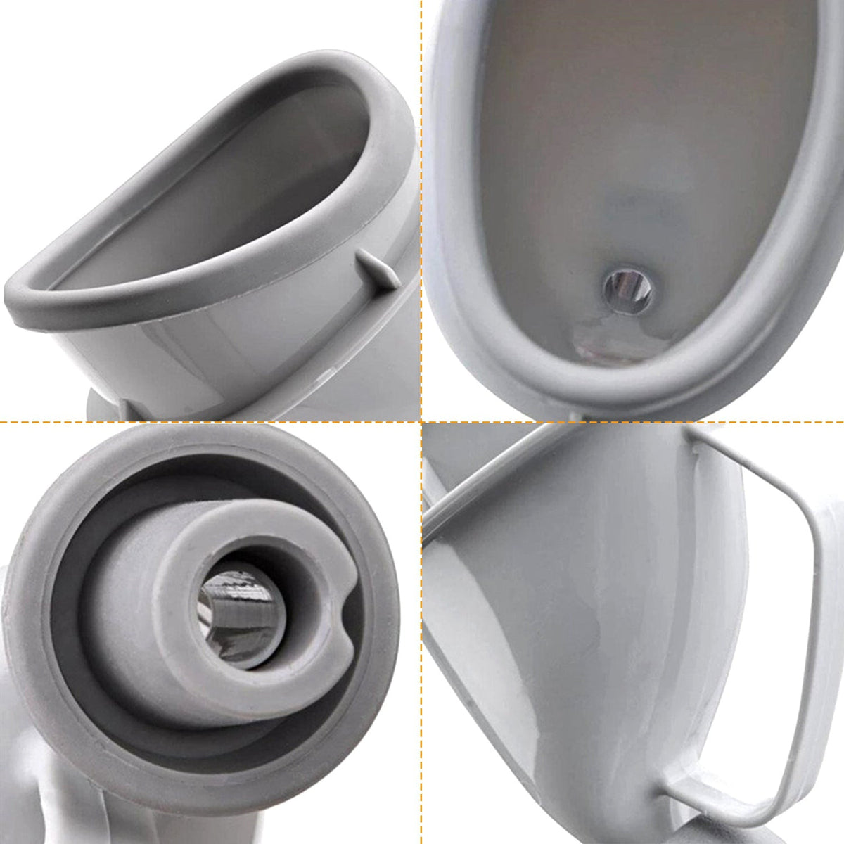 Unisex Potty Pee Funnel Adult EmergencyÊUrinal Device Portable Male Female Toilet For Car Camping Travel Outdoor