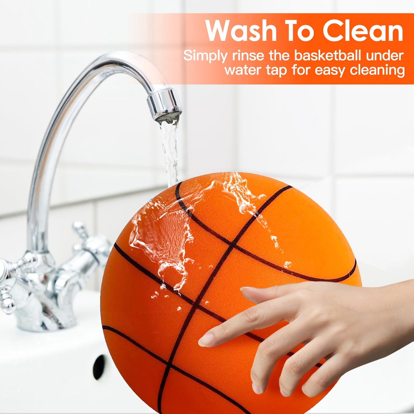 Silent Foam Basketball for Indoor Training