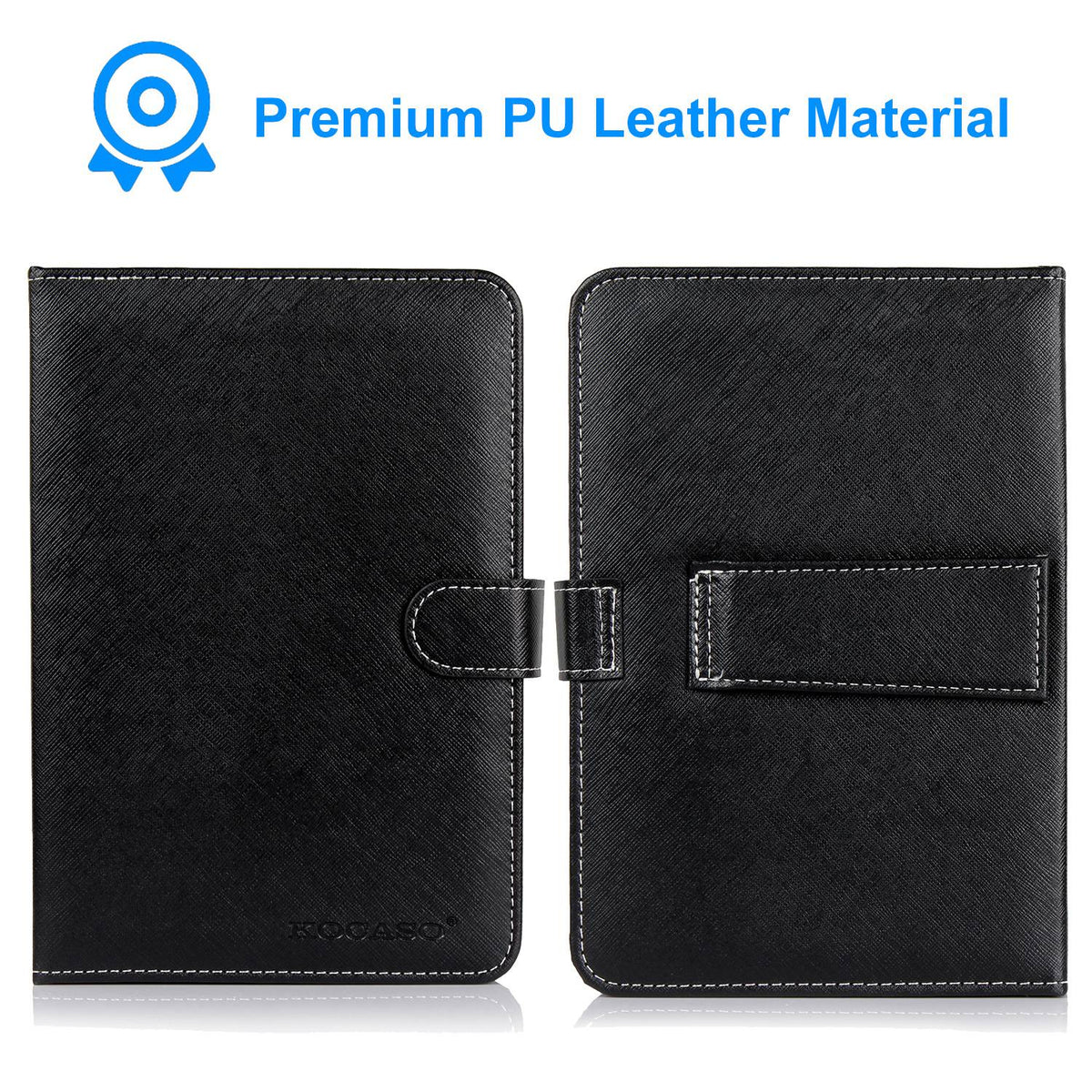 7.9in Protective Keyboard Case w/ Keyboard PU Leather Back Stand Tablet Cover via USB 2.0 Cable