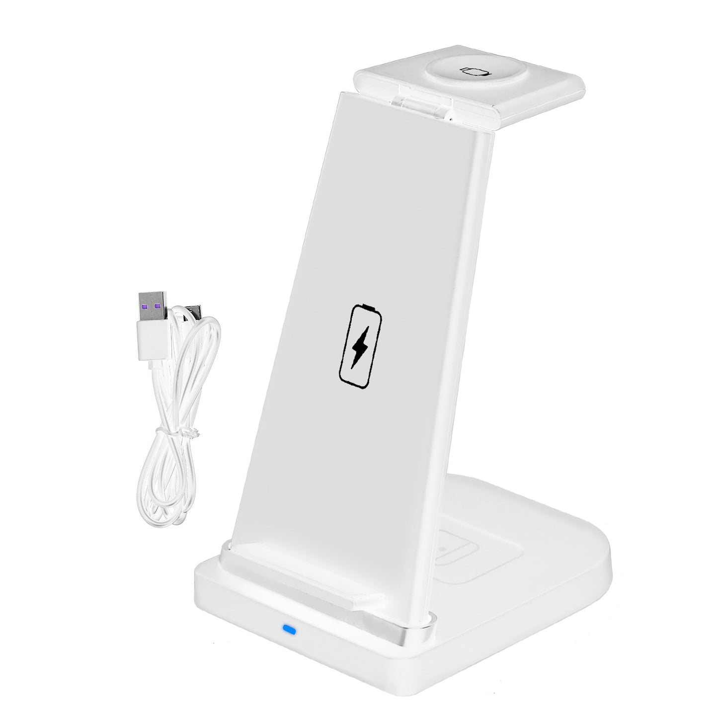 3-in-1 Wireless Charging Station 15W Fast Charge Dock