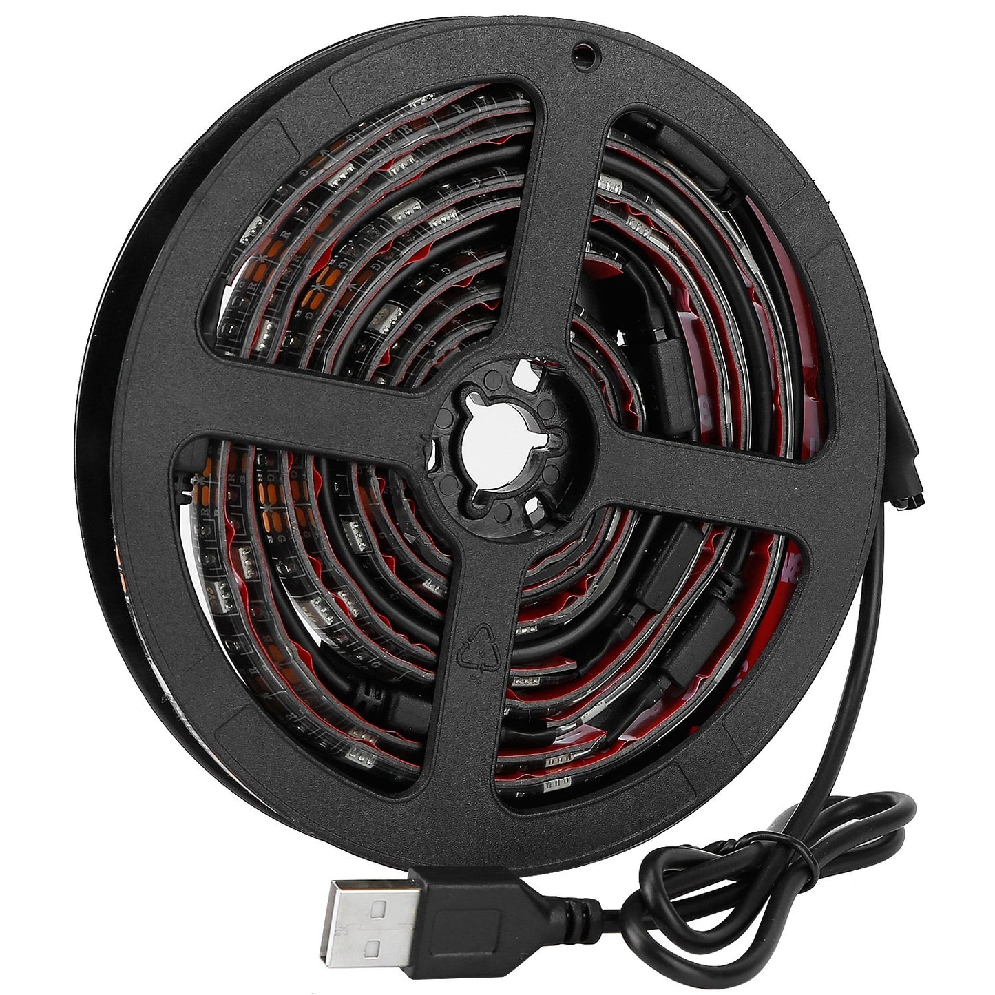 RGB LED TV Backlight Strip 6.56ft with Remote Control