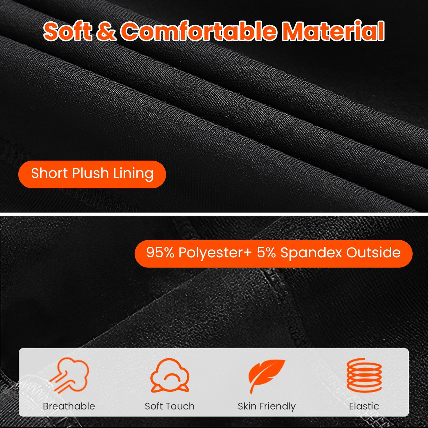 Heated Pants with 12 Heating Zones USB Powered