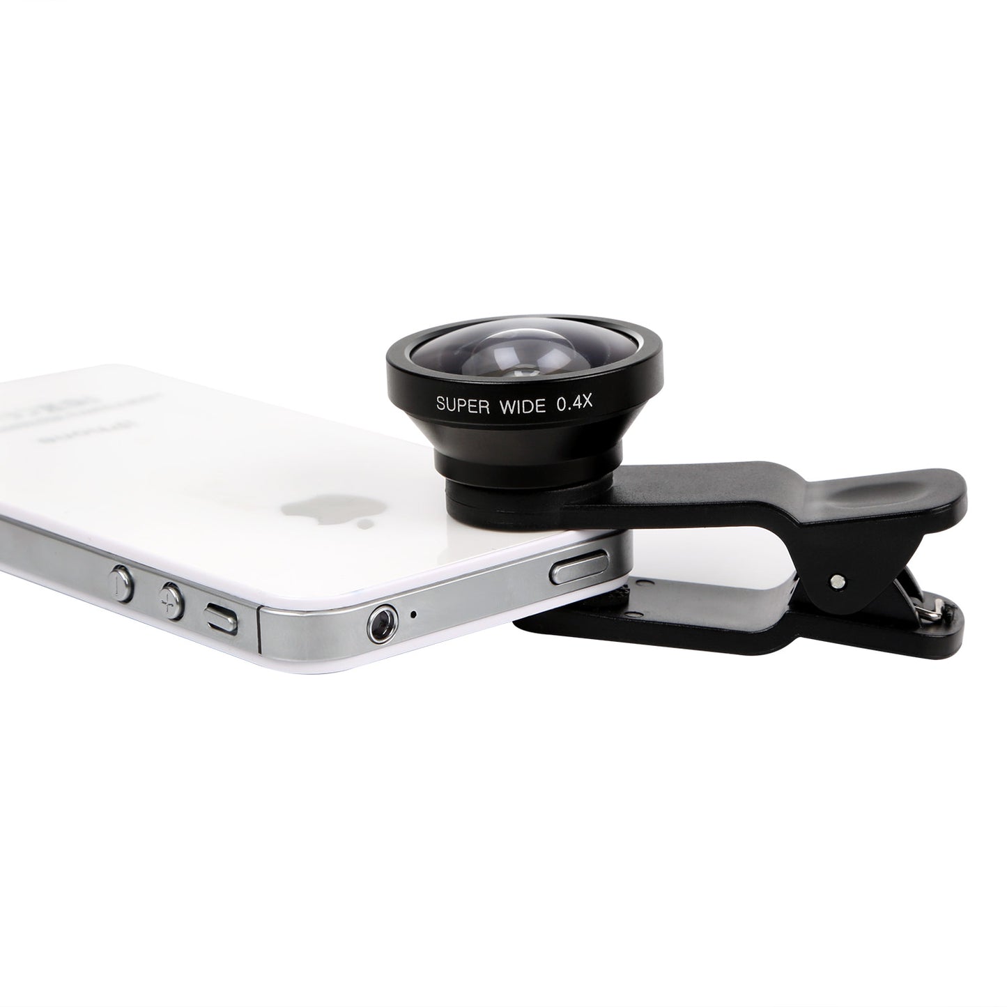 3-in-1 Clip-On Phone Camera Lens Kit with Fisheye, Wide & Macro