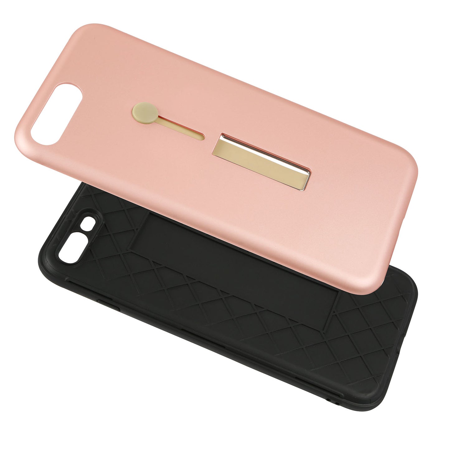 iPhone 8 Plus Case with Kickstand - Rugged Slim Snap-On