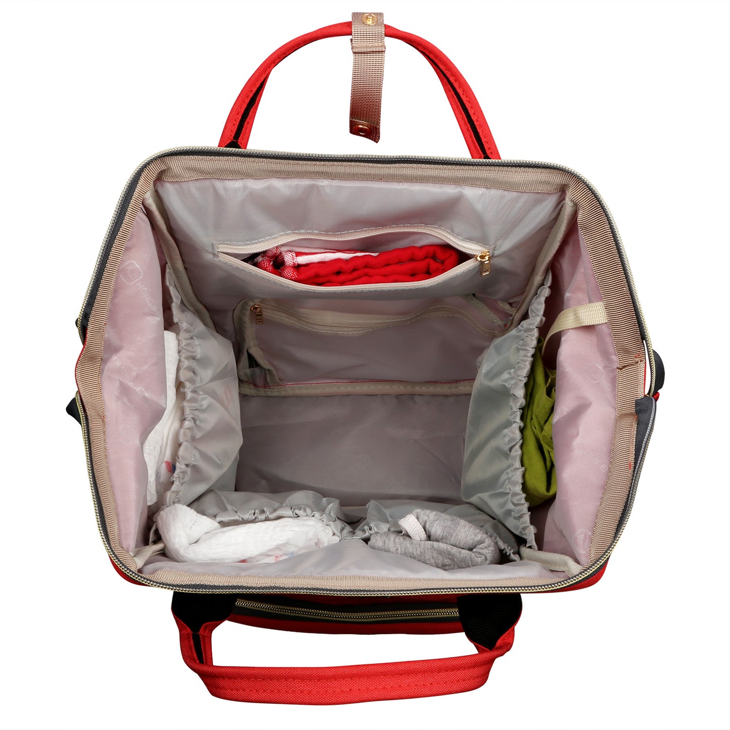 Diaper Bag Backpack with Changing Pad - Water-Resistant