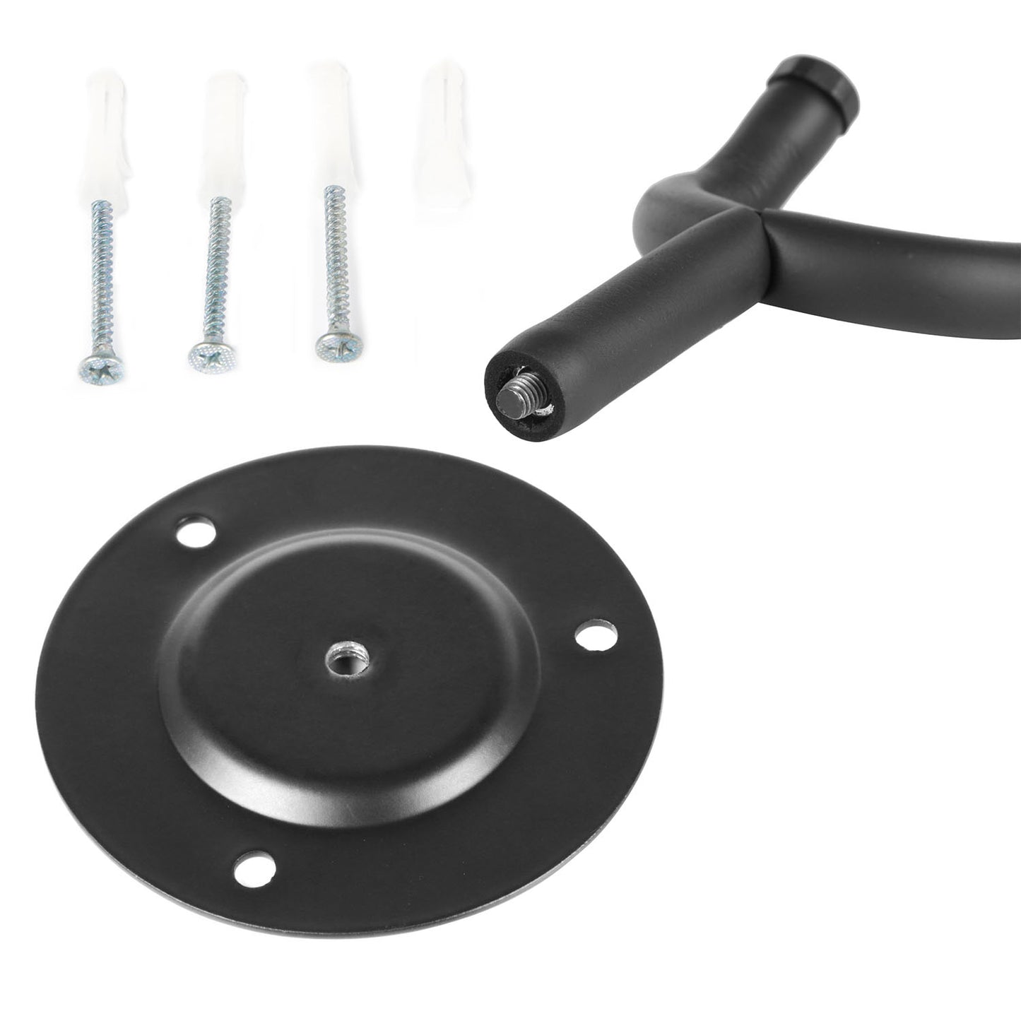 Wall Mount Guitar Hanger with Padded Steel Hook