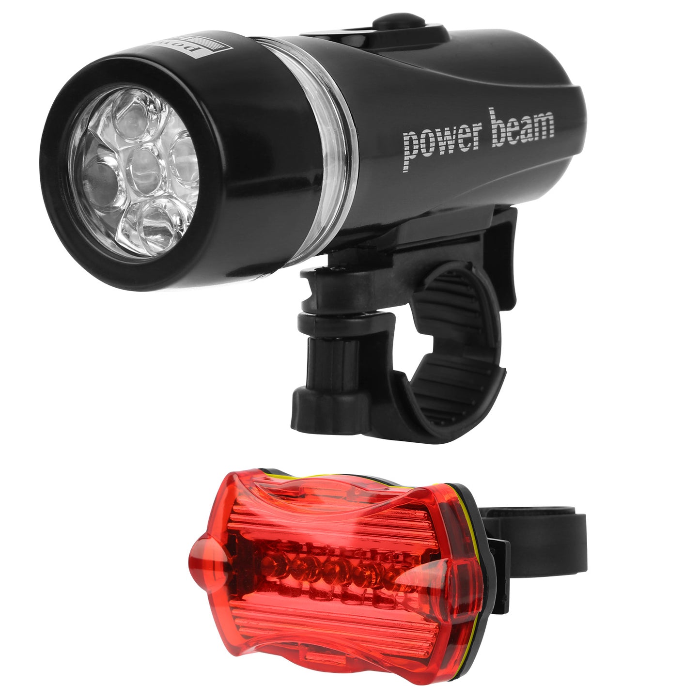 Bike Light Set Front and Rear IPX5 Water-Resistant LED