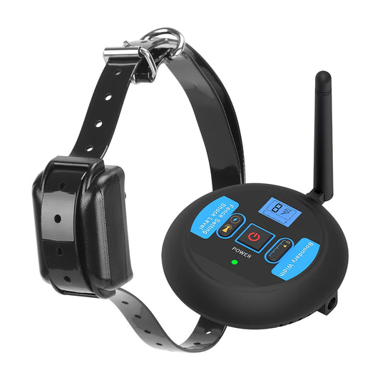 Wireless Electric Dog Fence System with Training Collar