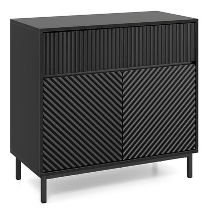 32" Wide Buffet Cabinet with 2 Doors and 1 Drawer for Kitchen