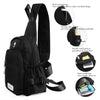 Unisex Sling Backpack Nylon Chest Shoulder