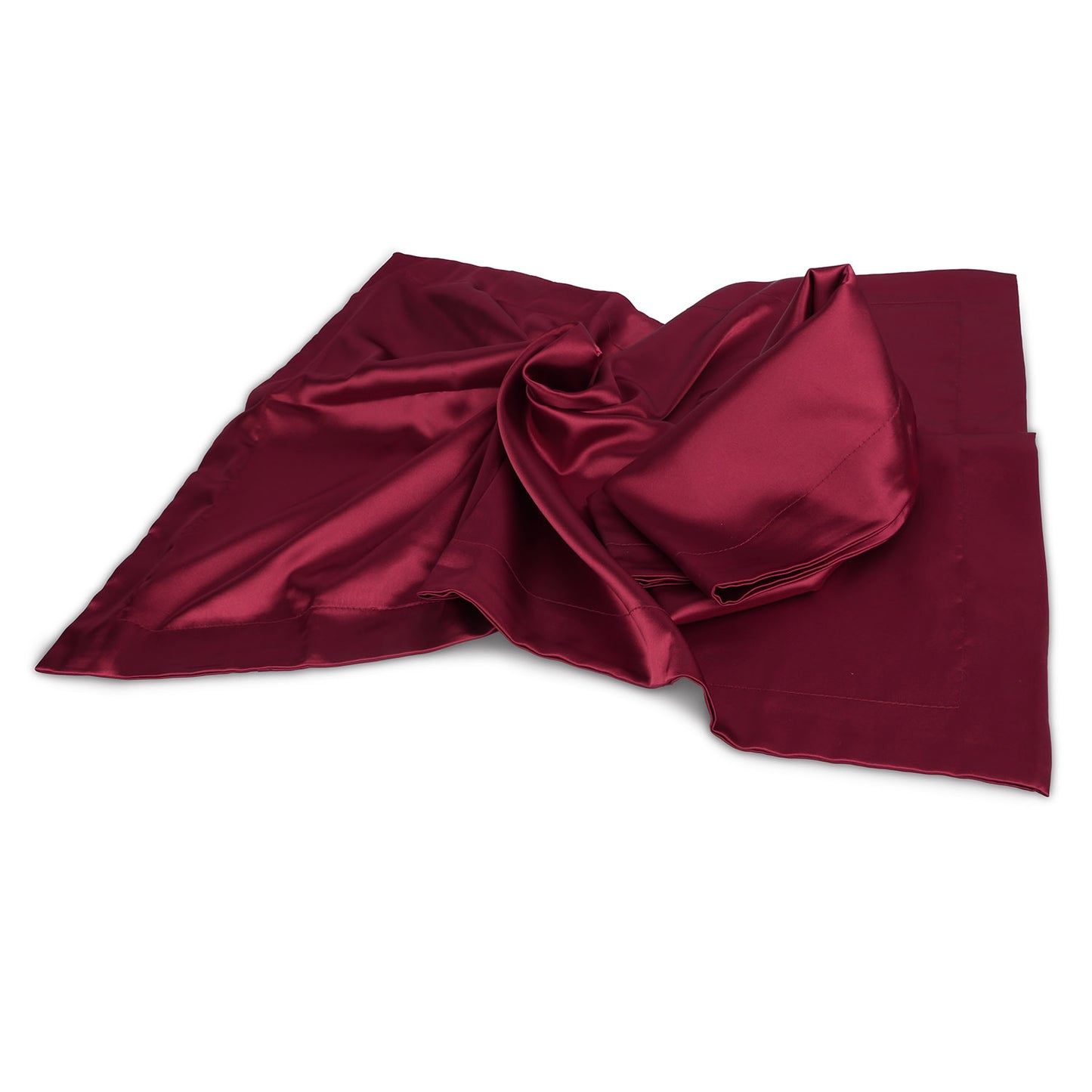 Satin King Pillowcase Set of 2 - Silky Smooth Hair & Skin Care