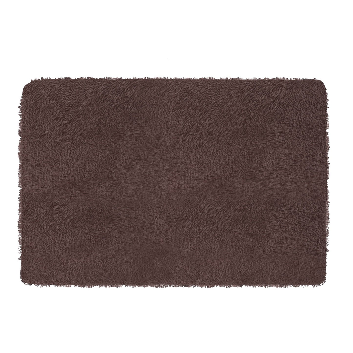 Shaggy Area Rug 4' x 2.6' Anti-Slip Soft Polyester Floor Mat