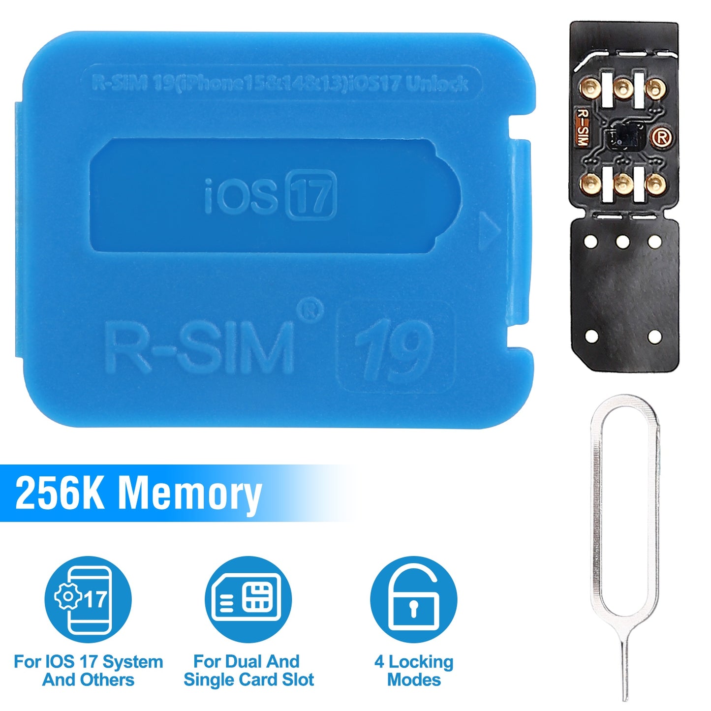 R-SIM 19 Unlock Card for iPhone 15-6 iOS 17 Compatible