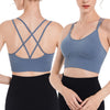 3-Pack Cross Back Strappy Fitness Sports Bra