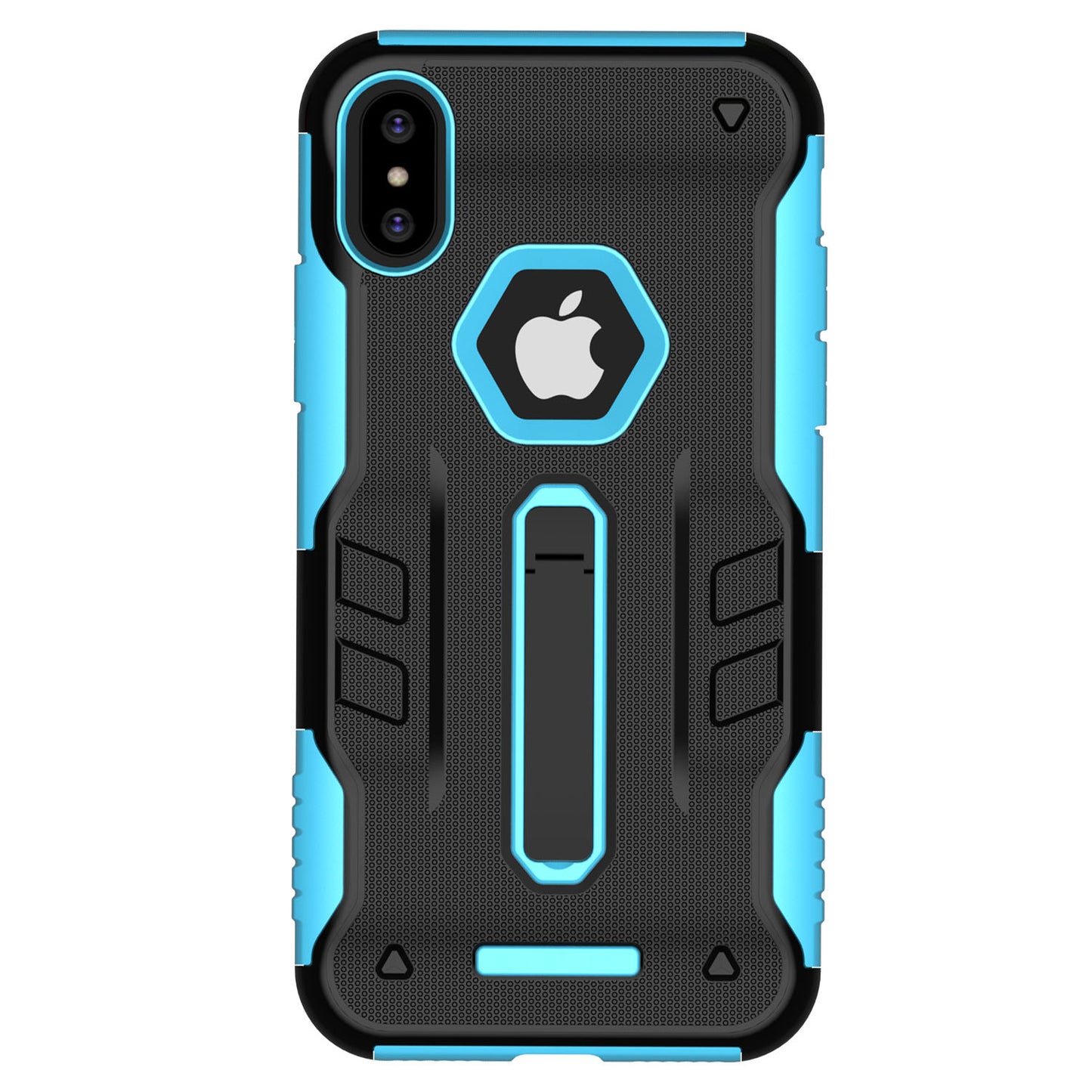 iPhone X Rugged Case with Kickstand - Dual Layer Protection