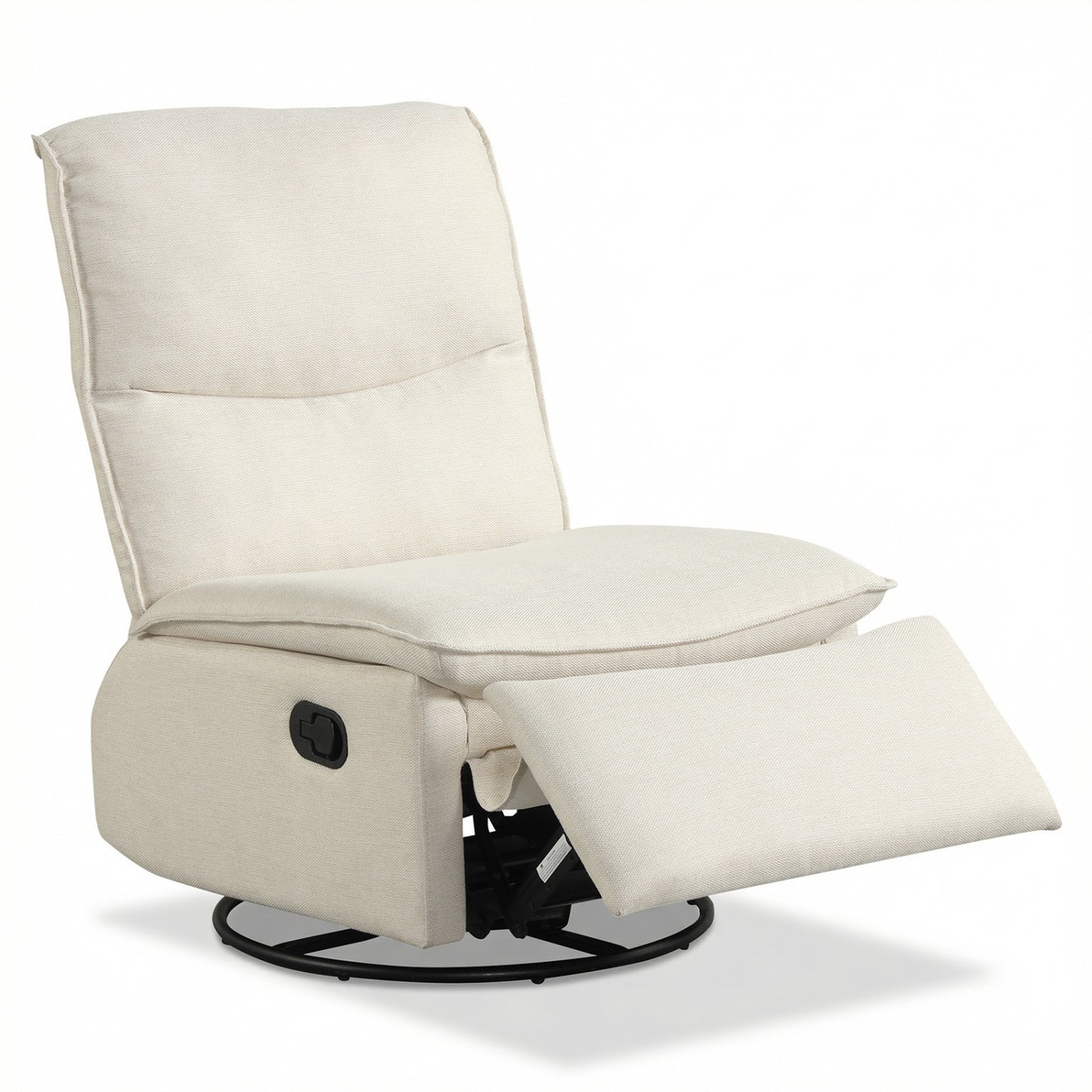 360° Swivel Recliner Chair with Rocking Motion and Footrest