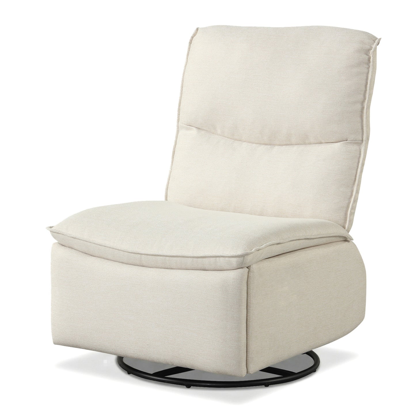 360° Swivel Recliner Chair with Rocking Motion and Footrest