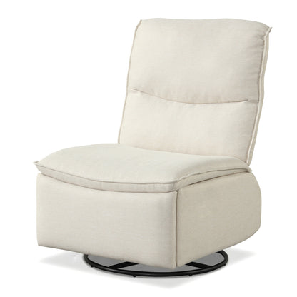 360° Swivel Recliner Chair with Rocking Motion and Footrest