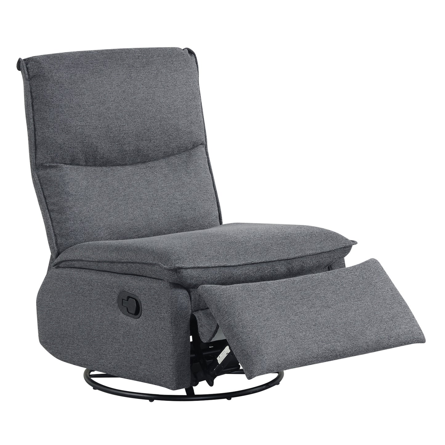 360° Swivel Recliner Chair with Rocking Motion and Footrest
