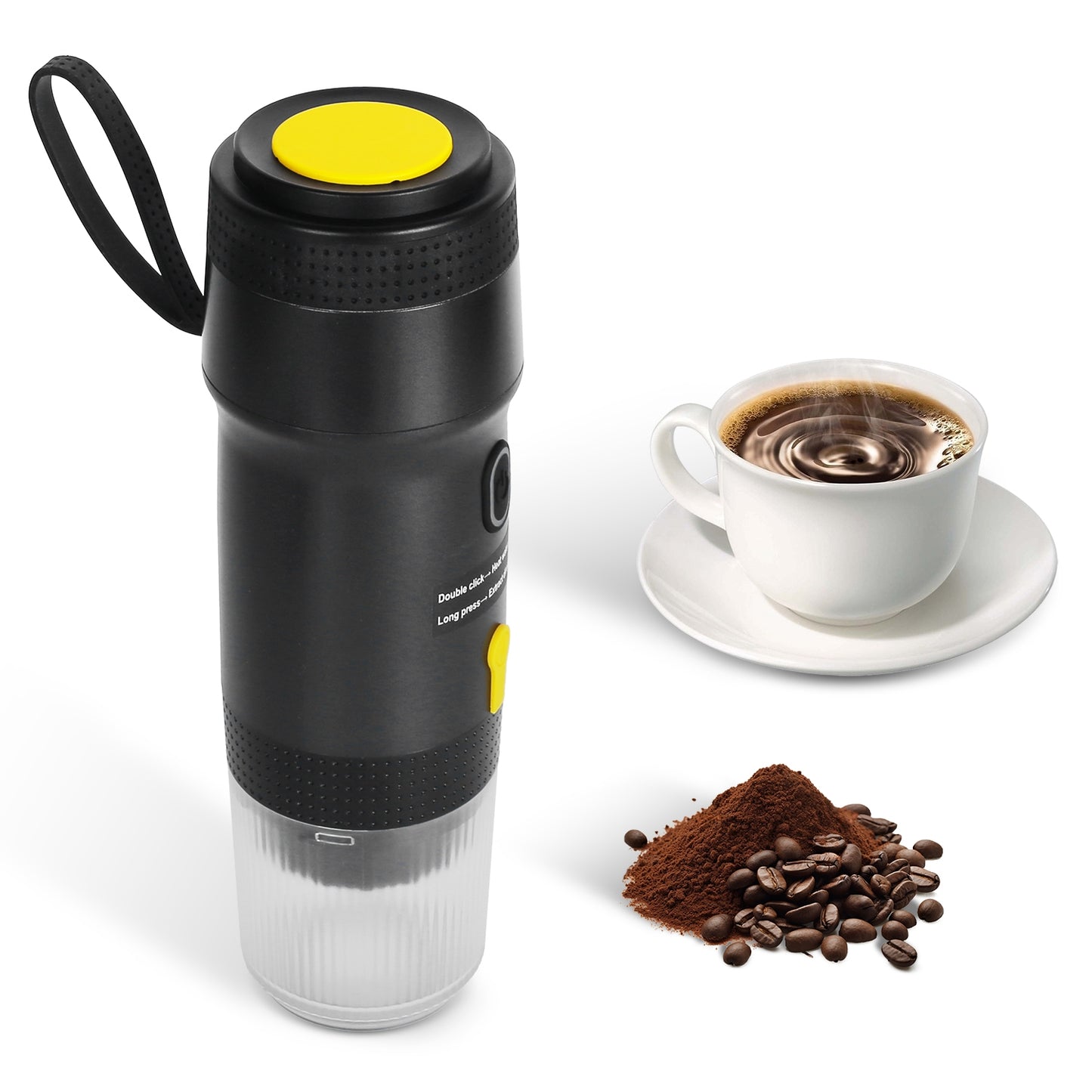 Portable Electric Espresso Machine with 7500mAh Battery