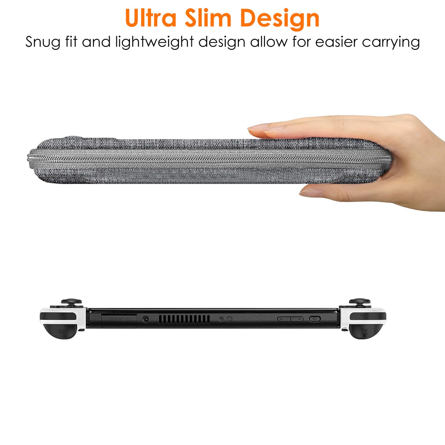 Nintendo Switch Carrying Case with 10 Game Cartridge Slots