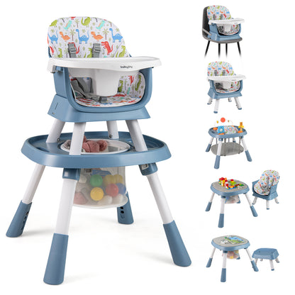16-in-1 Convertible High Chair with Activity Center