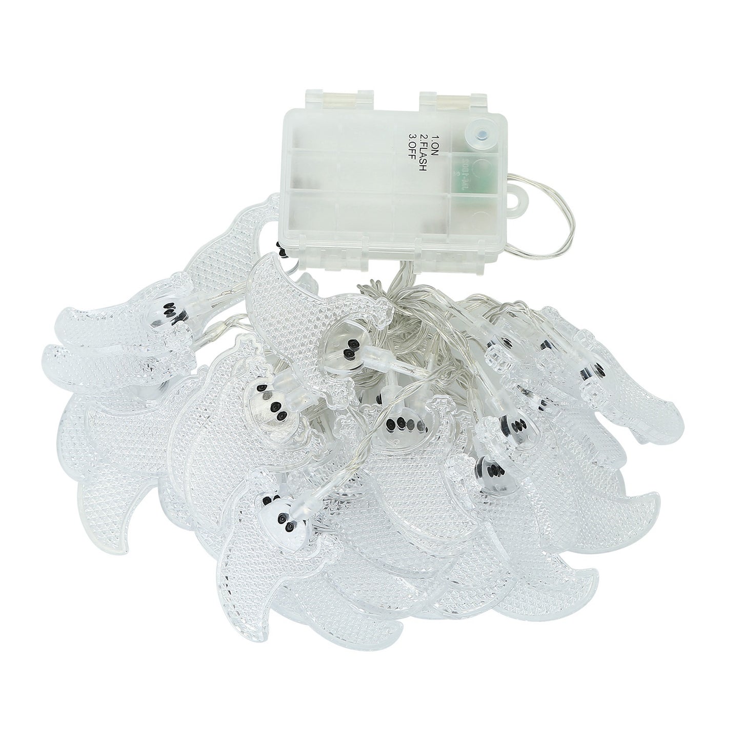 Halloween Ghost String Lights 30 LEDs 9.8ft Battery Powered