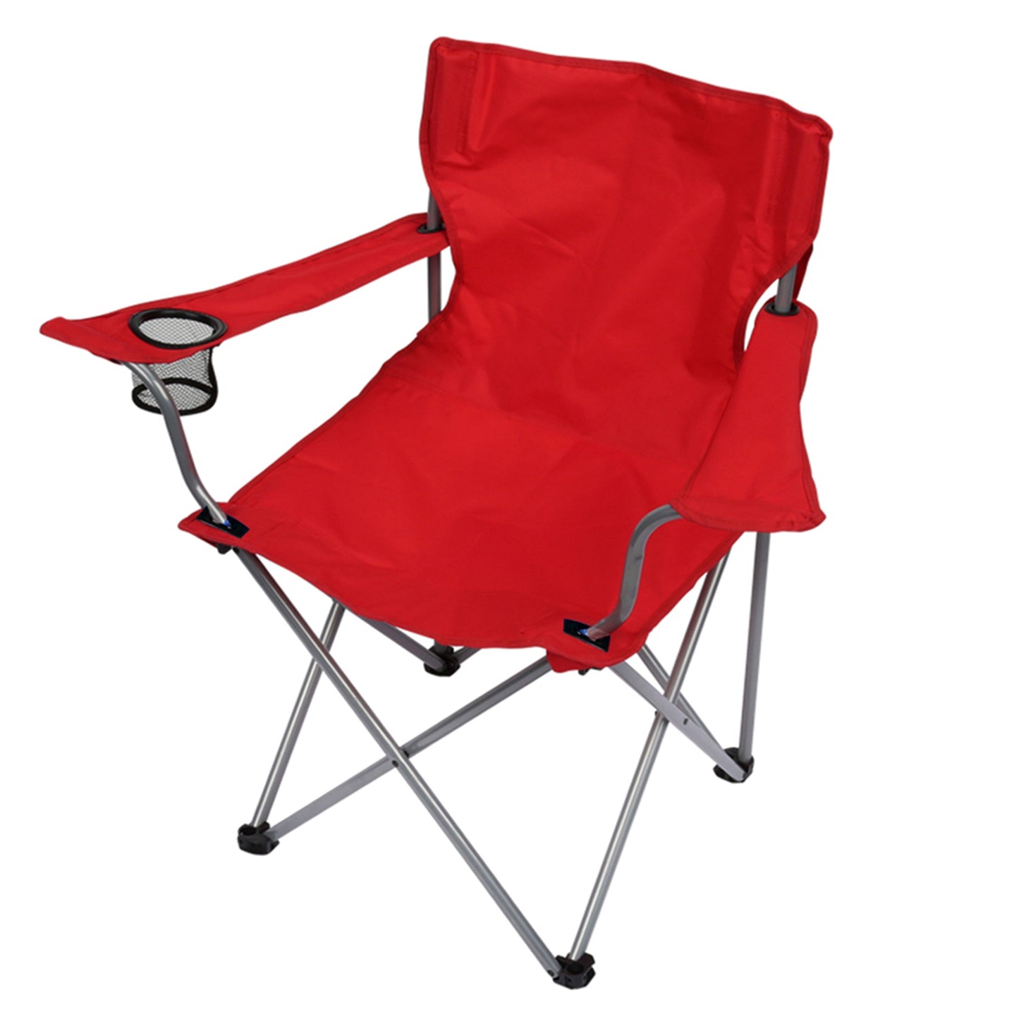Folding Beach Chair with Detachable Umbrella and Cup Holder