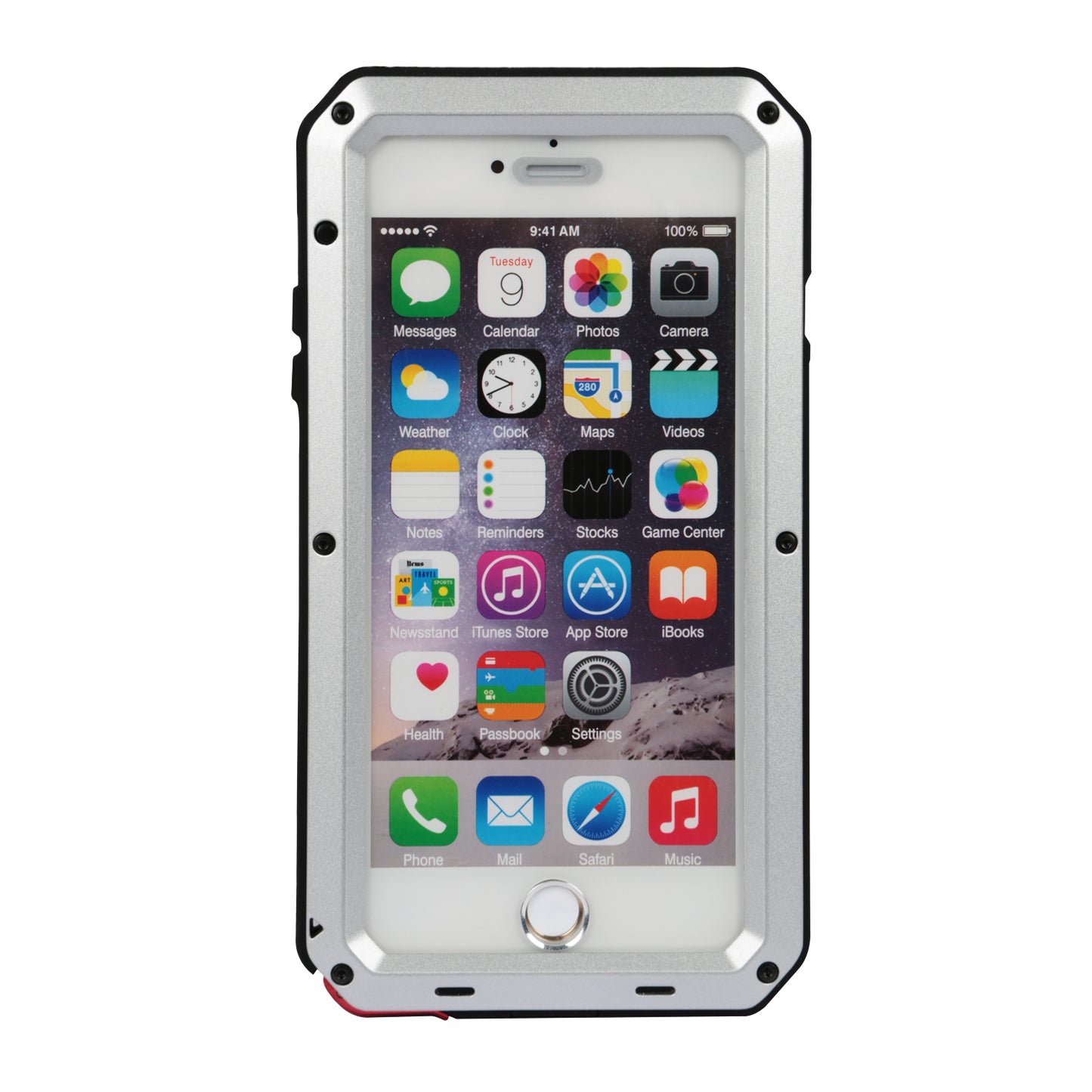 iPhone 6 Plus Rugged Full Cover Case with Screen Protector