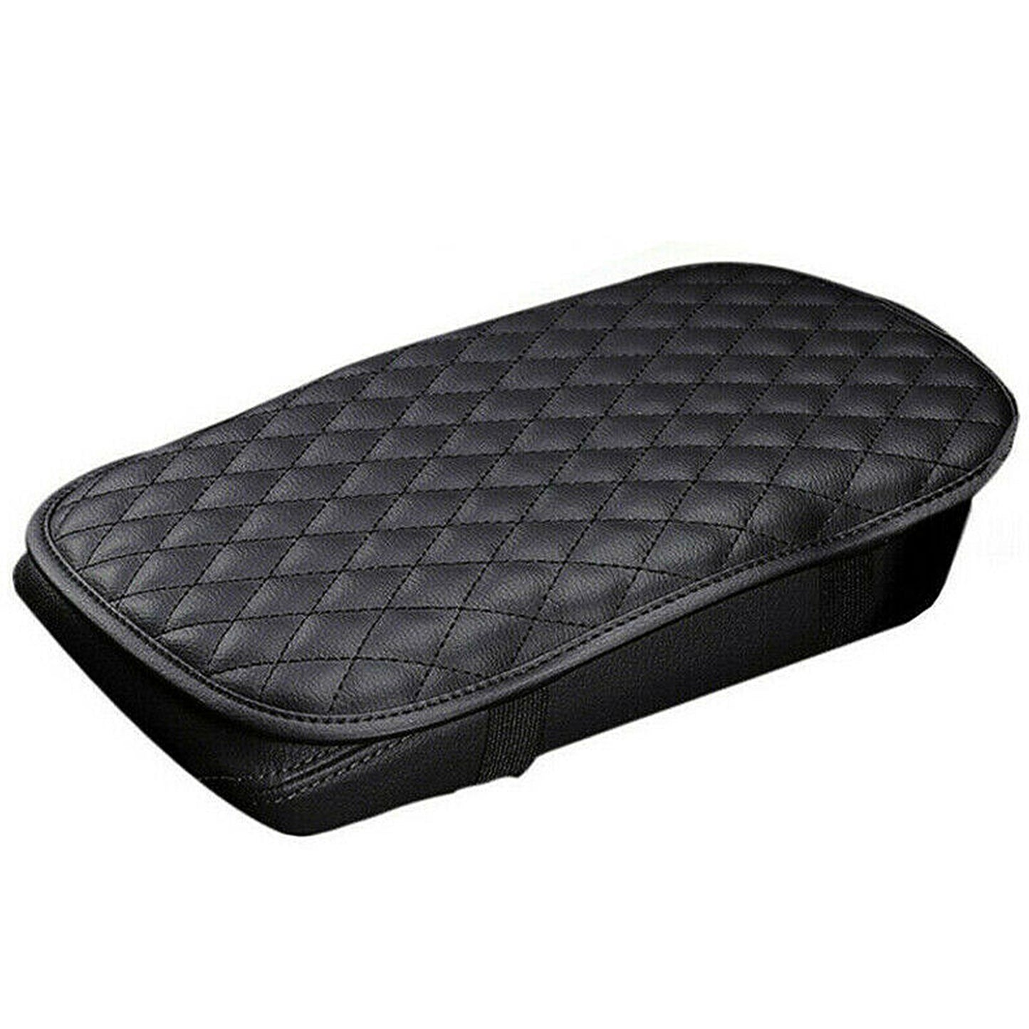 Car Armrest Pad Cover - PU Leather Console Cushion Protector