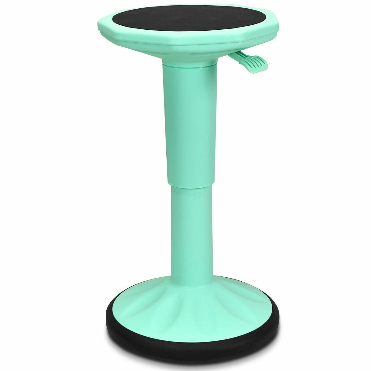 Adjustable Active Learning Wobble Stool with Cushion Seat