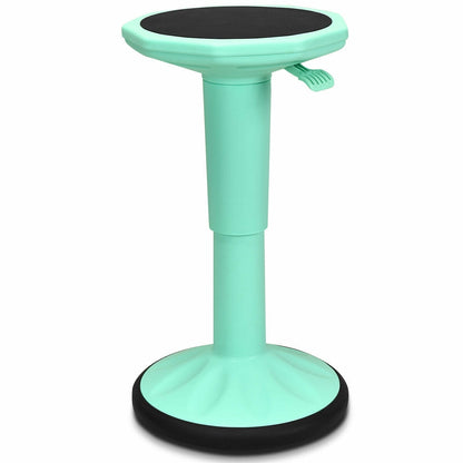 Adjustable Active Learning Wobble Stool with Cushion Seat