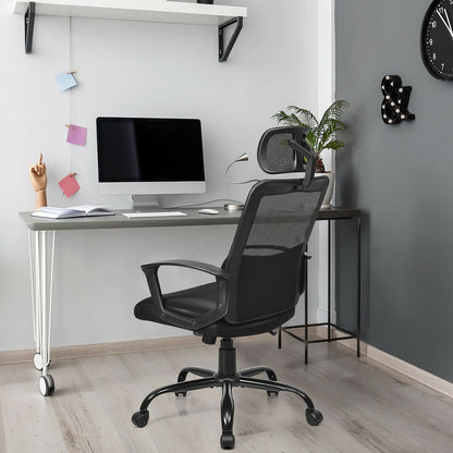 High Back Ergonomic Mesh Office Chair with Adjustable Height