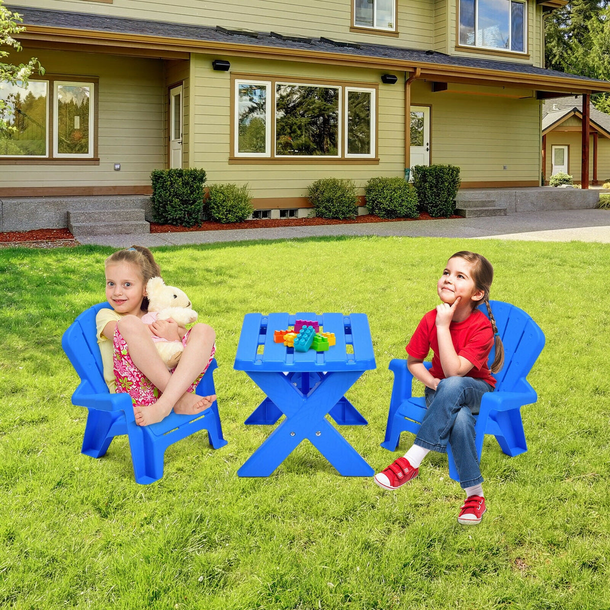 3-Piece Plastic Children