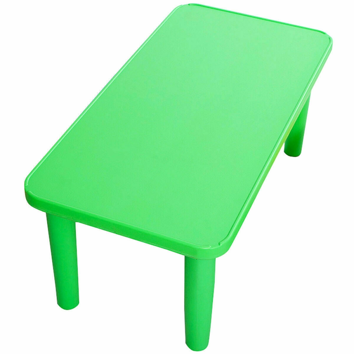 Kids Portable Plastic Activity Table 48" x 24" Green