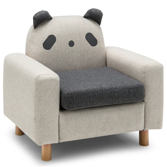 Kids Sofa with Armrests and Thick Cushion