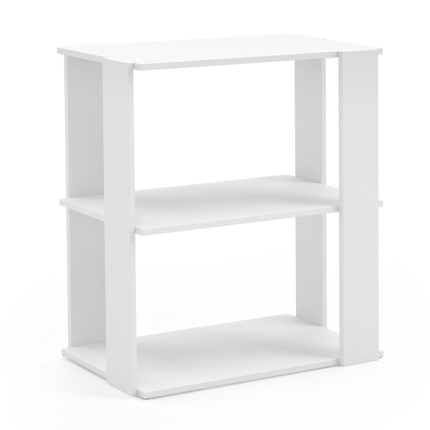 3-Tier Stackable Shoe Rack Set of 2 - White