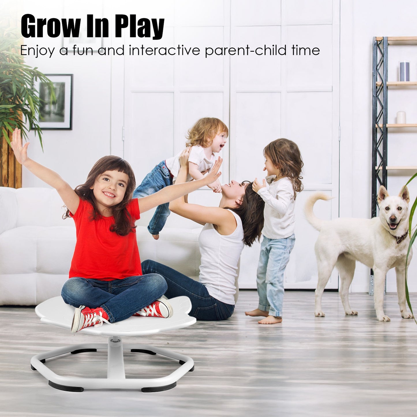 Kids Sensory Swivel Chair for Balance & Coordination Training