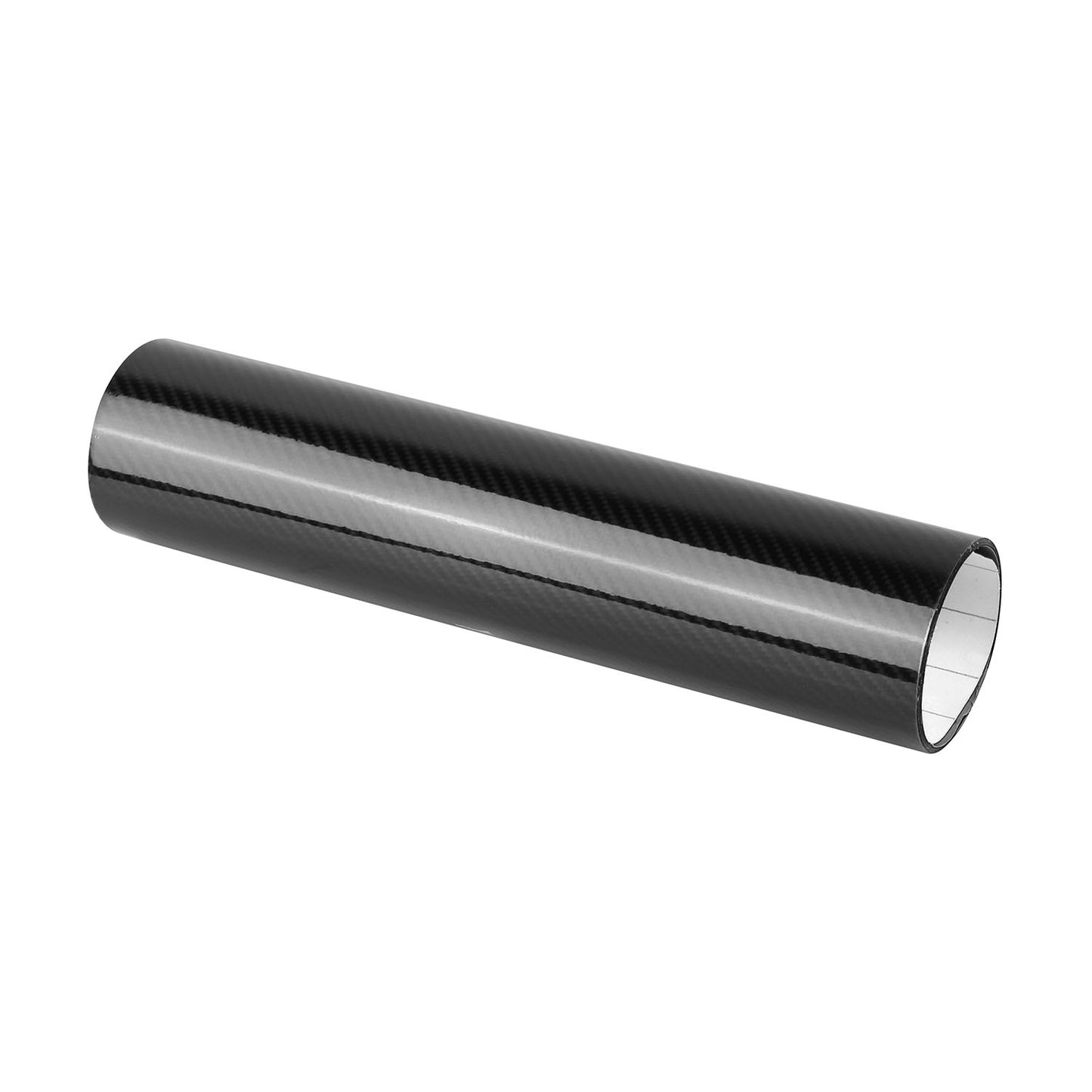 Carbon Fiber Vinyl Wrap Film - High Gloss Black 7D Texture