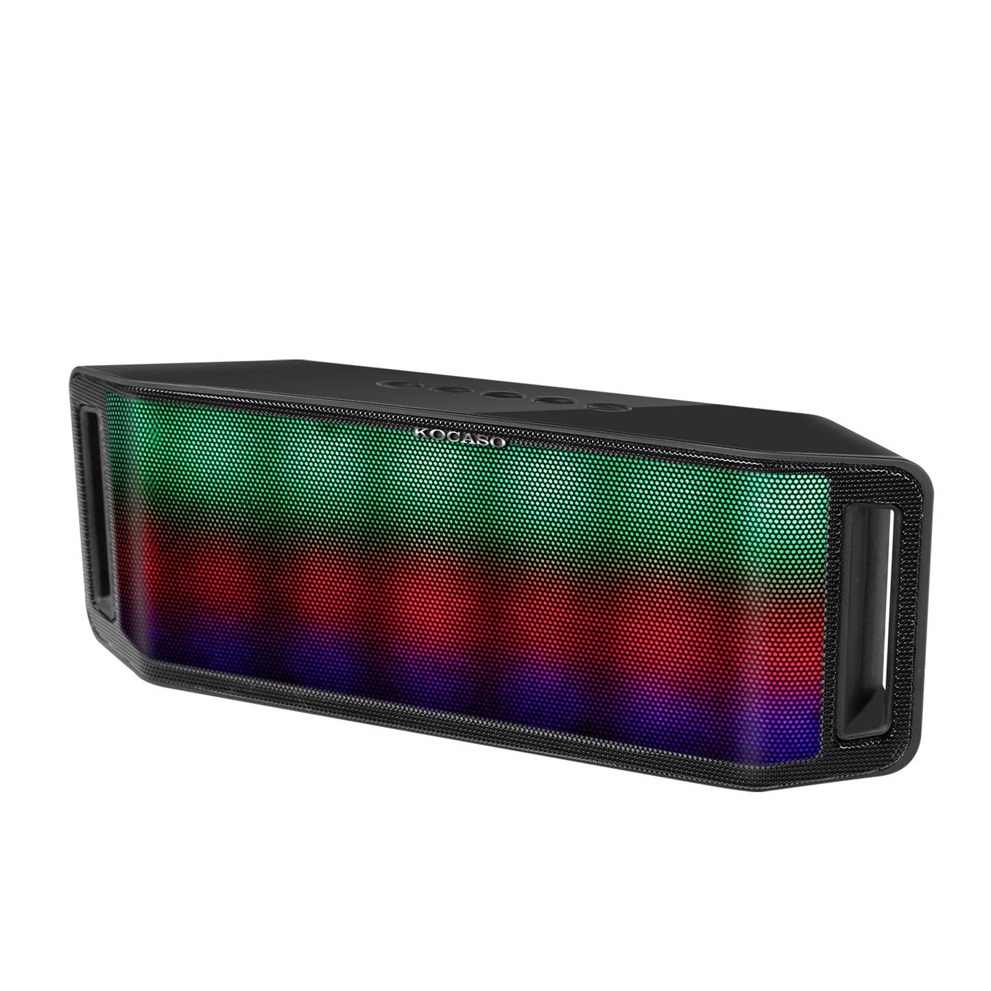 LED Wireless Speaker with Multicolor Lights and FM Radio