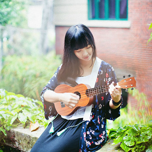21 Inch Soprano Ukulele with Sapele Body for Beginners