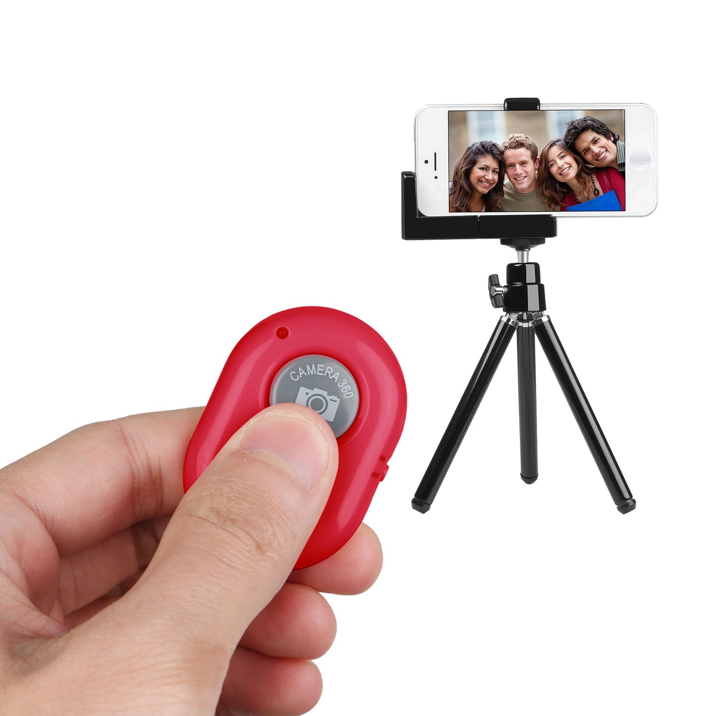 Wireless Camera Shutter Remote for iOS and Android