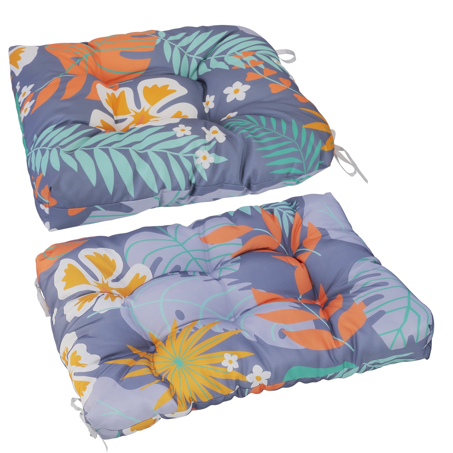 Rocking Chair Cushion Set - Waterproof with Non-Slip Ties