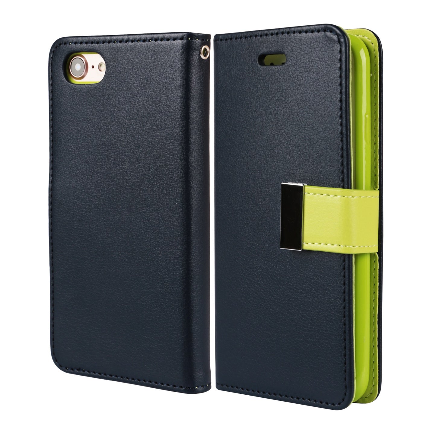 Dual-Folio Wallet Case for iPhone 7 with Card Slots