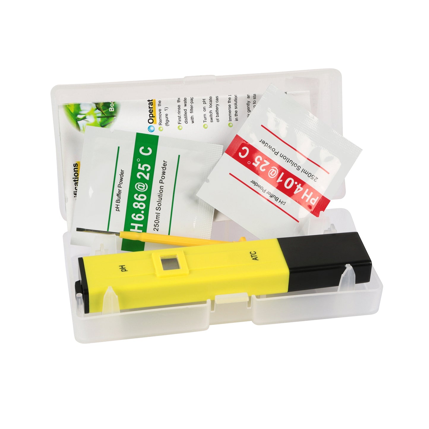 Digital pH Meter with ATC for Water Testing 0-14 Range