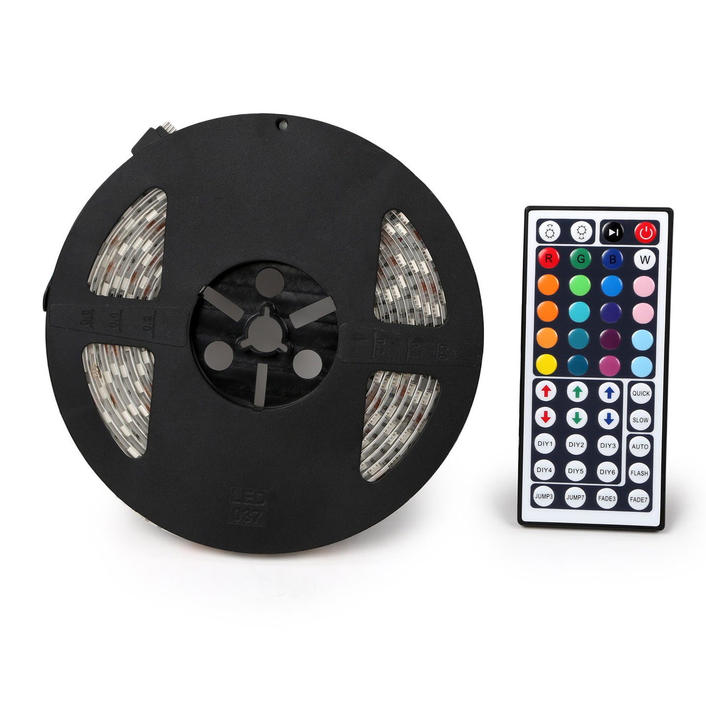RGB LED Strip Light 16.4ft with Remote Control