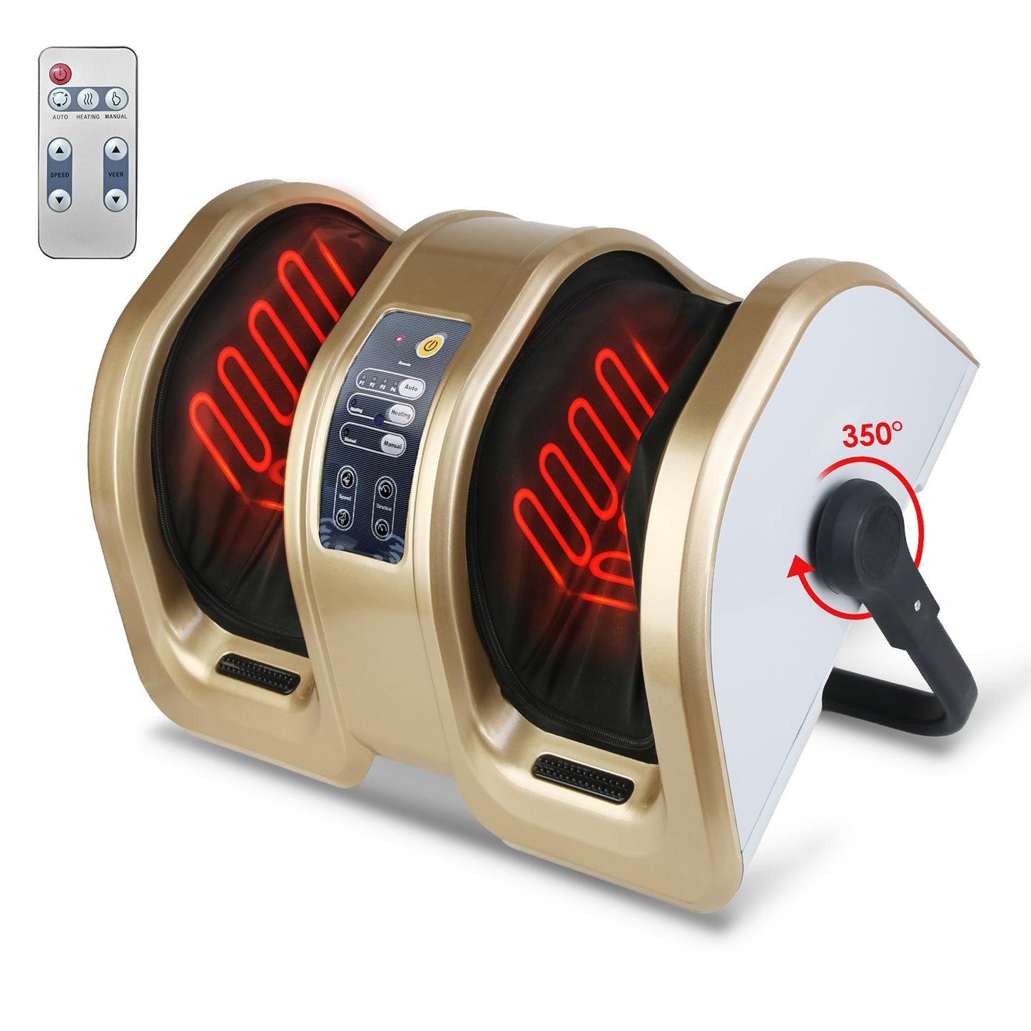 Shiatsu Foot Massager with Heating and Auto Modes